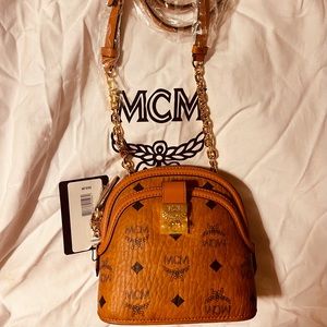 Authentic MCM mini crossbody